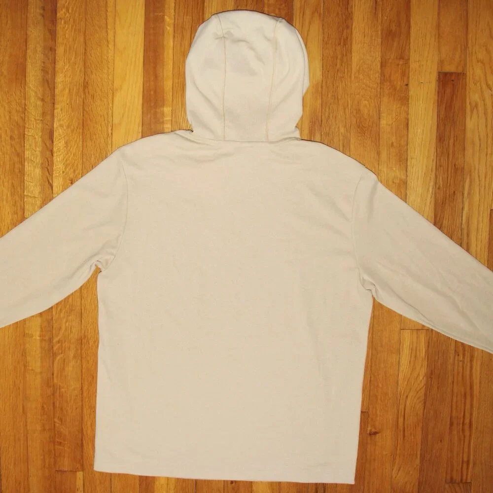 Jordan Sport Pullover Golf Hoodie Mens M Baroque Cream Tan